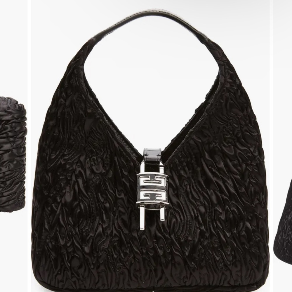 NWT Mini G-Lock Ruched Satin Hobo Bag (sold out everywhere)!